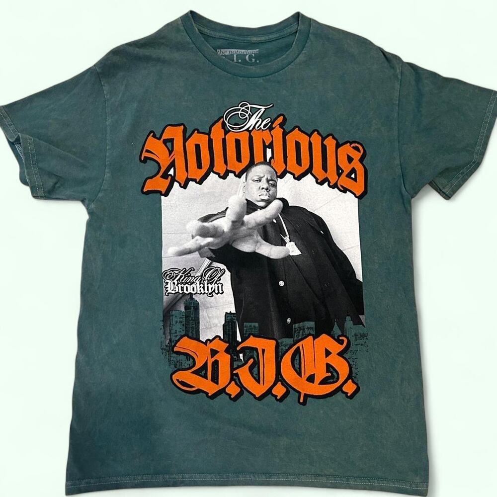 The notorious big cotton t shirt